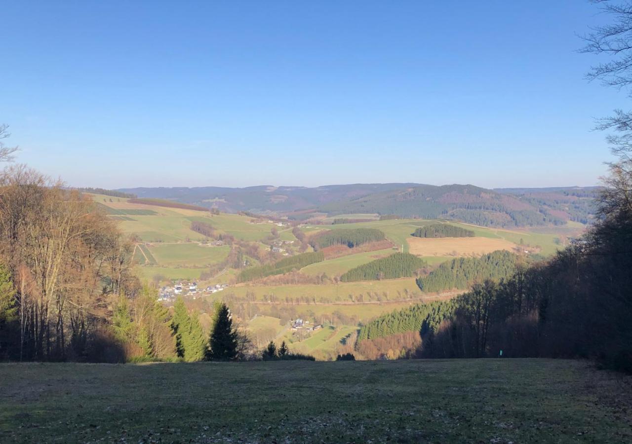 Tiny House Klitzeklein Am Waldrand Von Elpe Villa Olsberg Buitenkant foto
